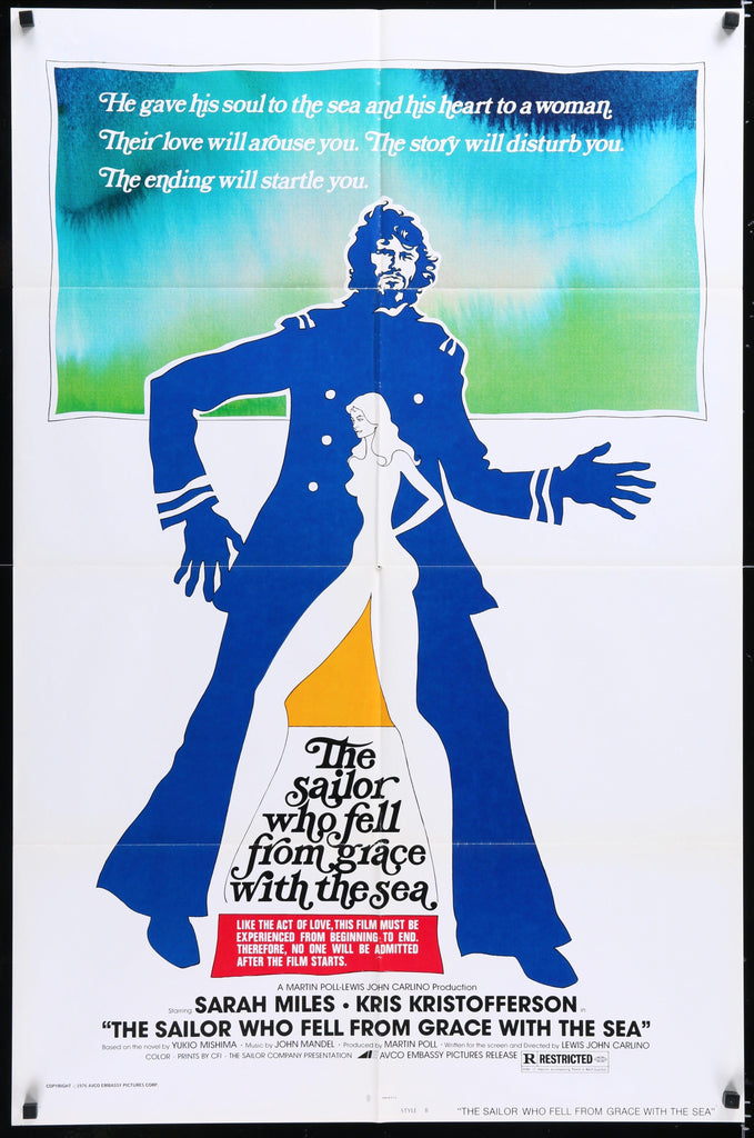 The Sailor Who Fell From Grace With the Sea Original Vintage Movie Poster