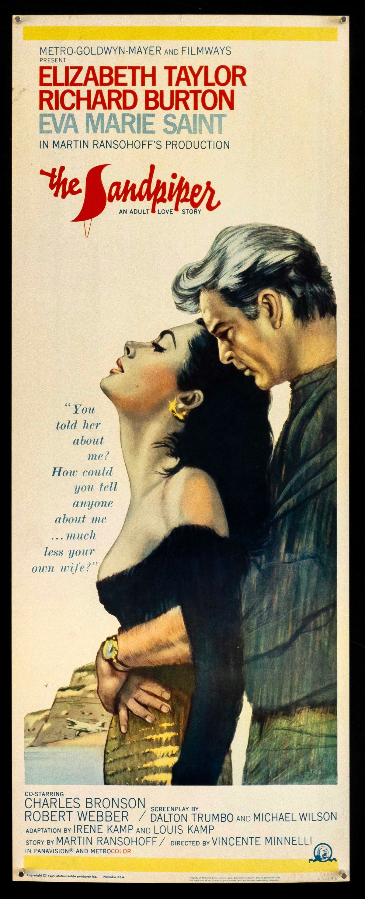 The Sandpiper Original Vintage Movie Poster
