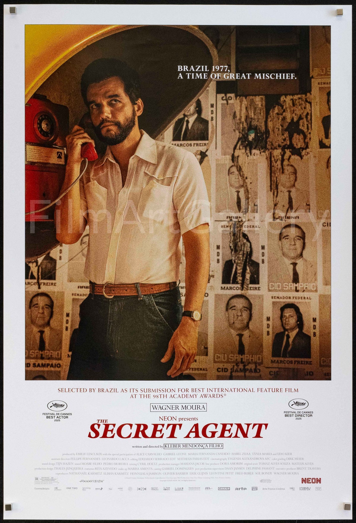 The Secret Agent Original Vintage Movie Poster
