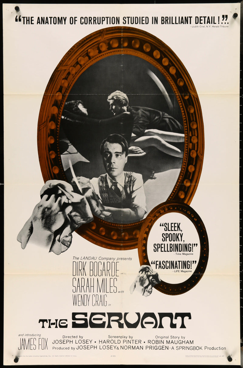 The Servant 1 Sheet (27x41) Original Vintage Movie Poster