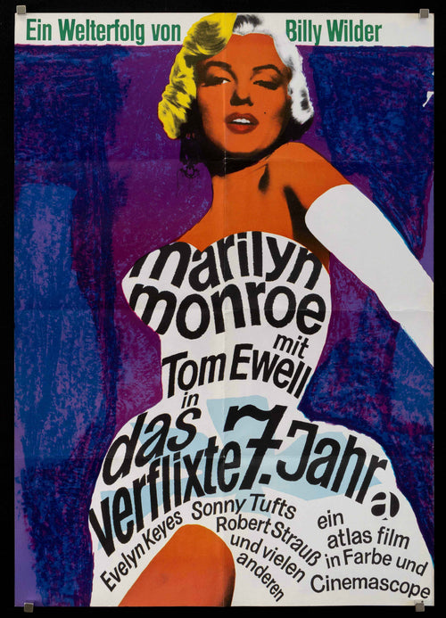 The Seven 7 Year Itch Original Vintage Movie Poster