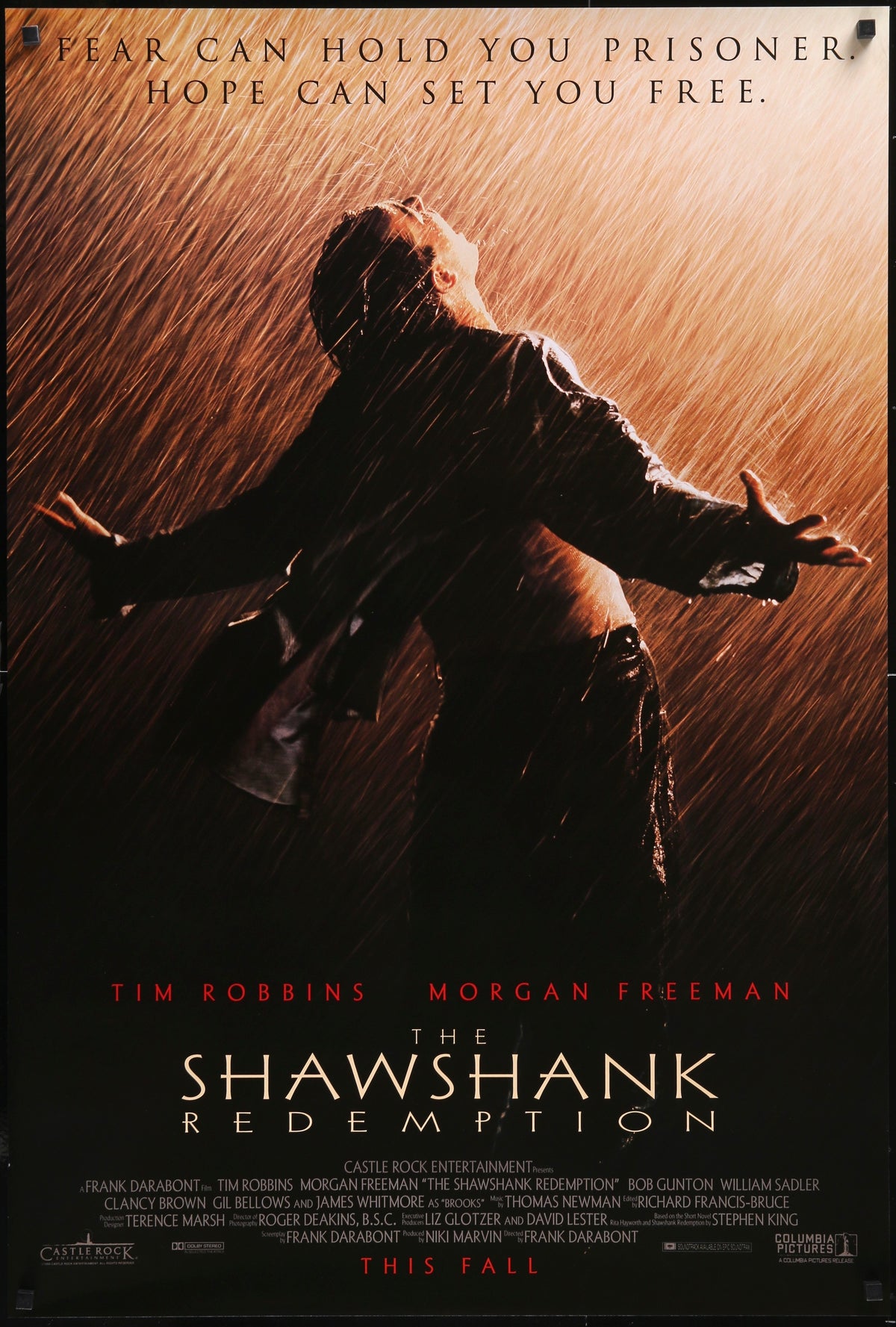 The Shawshank Redemption Original Vintage Movie Poster