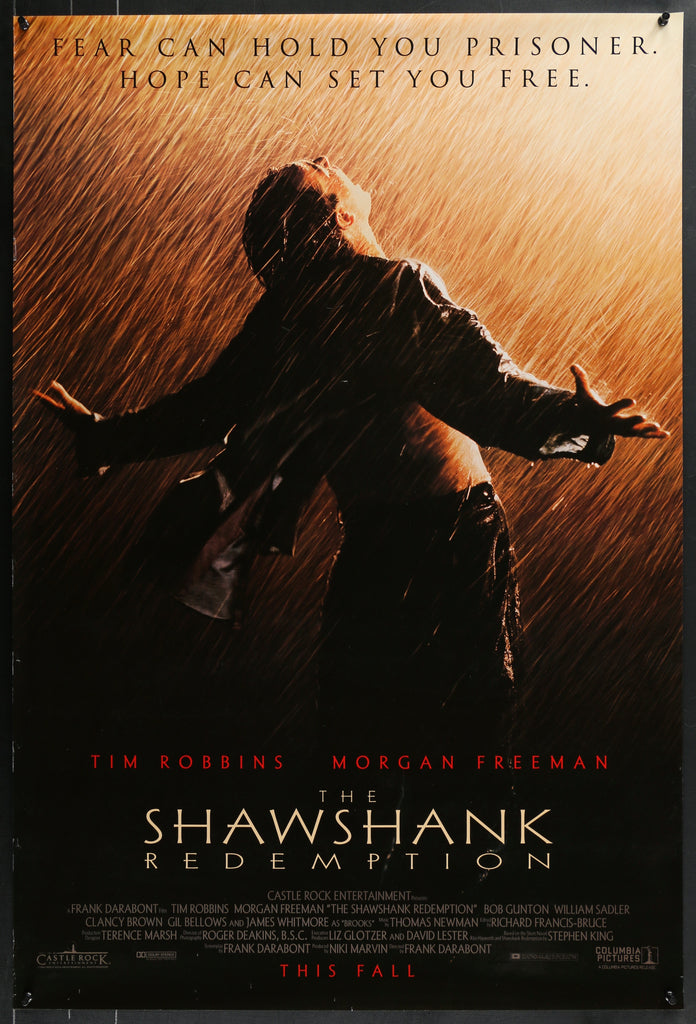 The Shawshank Redemption Original Vintage Movie Poster