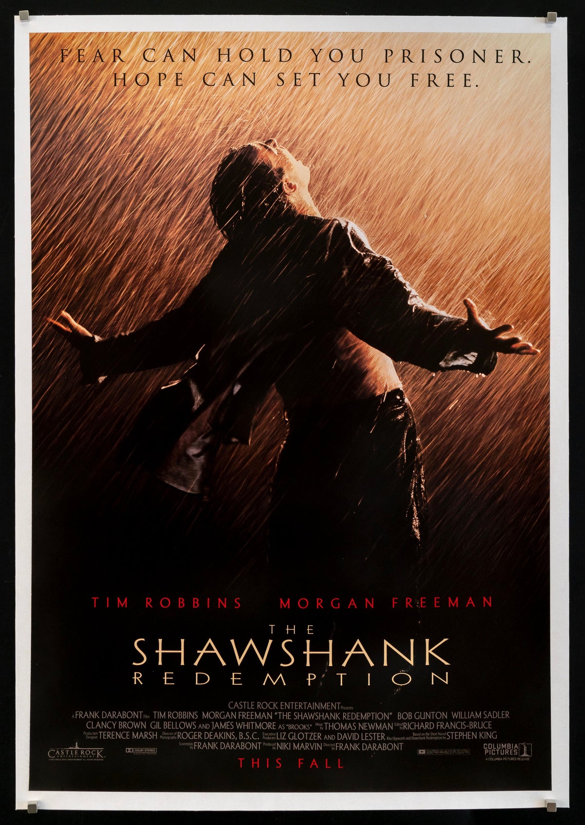 The Shawshank Redemption Original Vintage Movie Poster