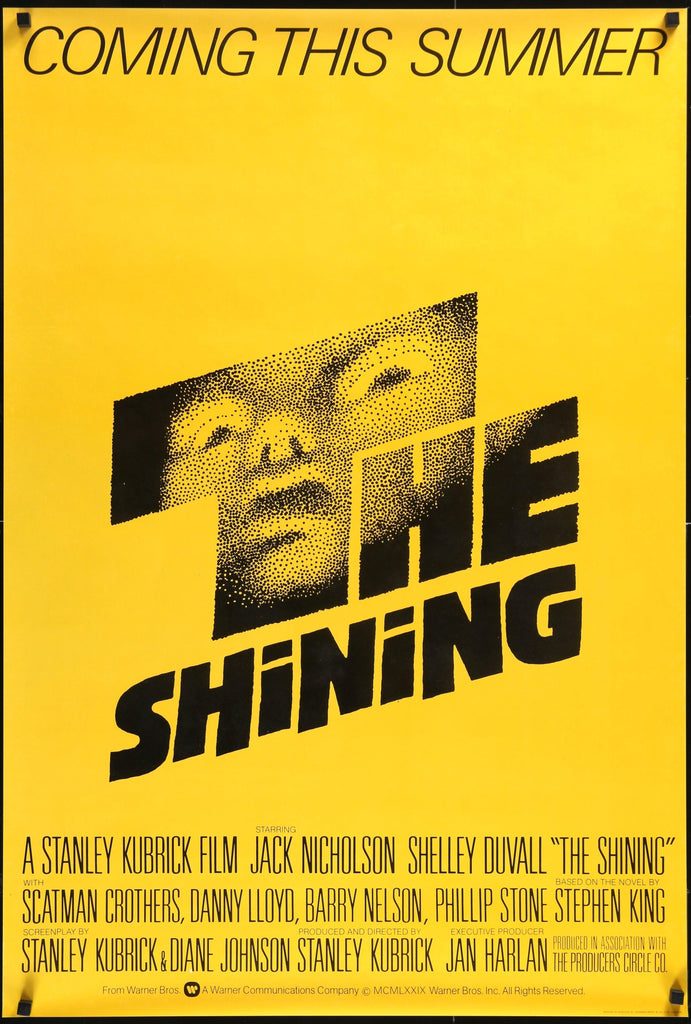 The Shining Original Vintage Movie Poster