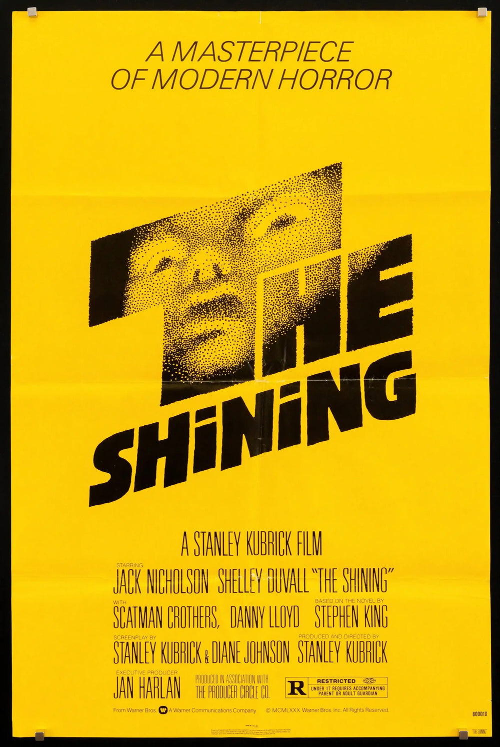 The Shining Original Vintage Movie Poster