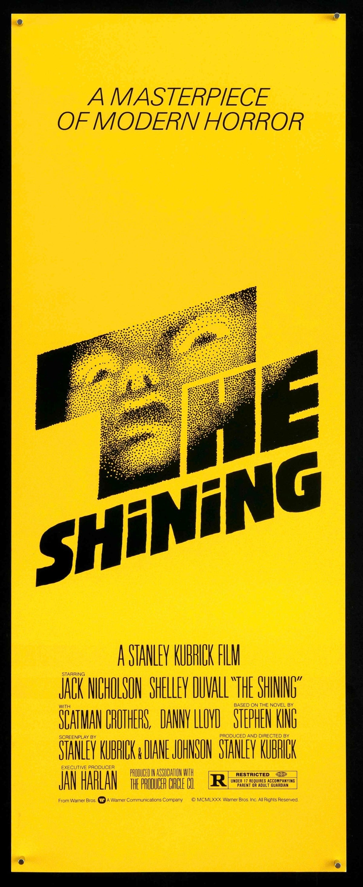 The Shining Original Vintage Movie Poster