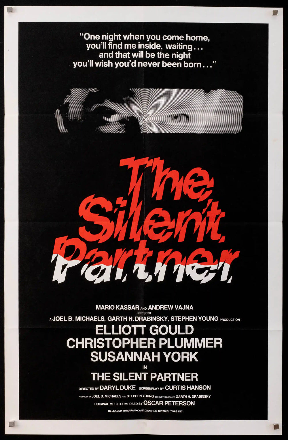 The Silent Partner Original Vintage Movie Poster