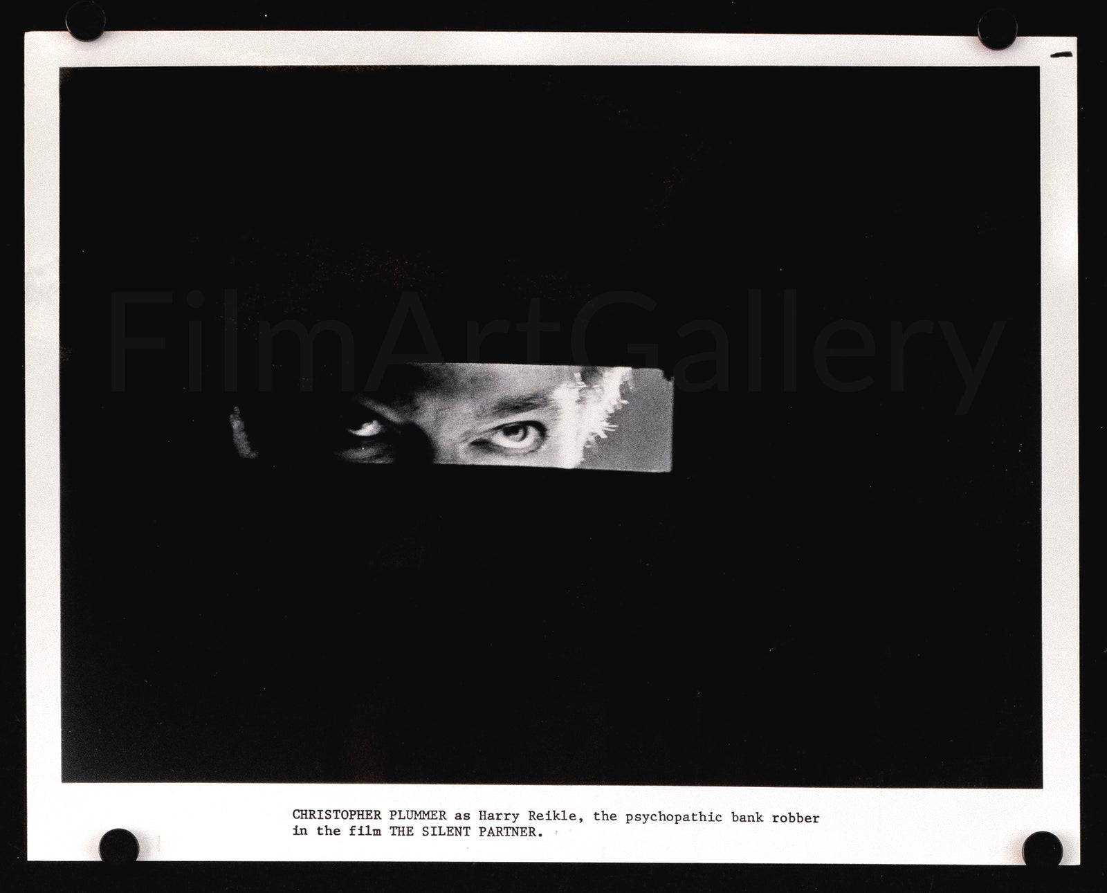 The Silent Partner Original Vintage Movie Poster