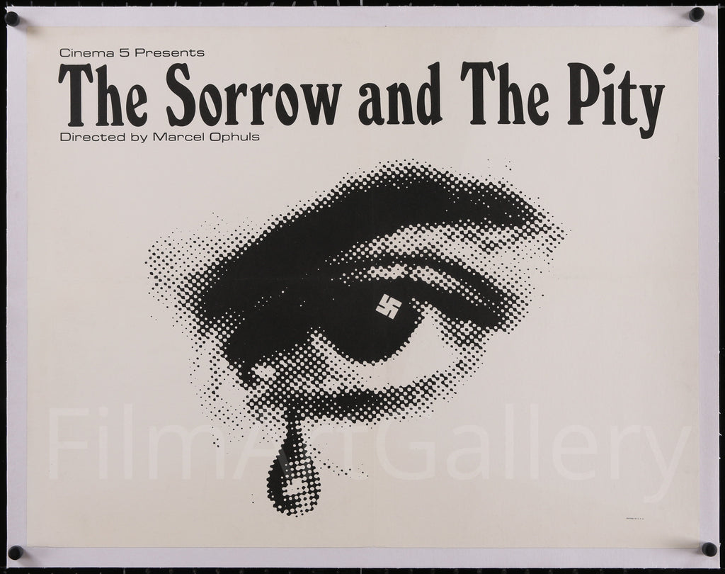 The Sorrow and the Pity Original Vintage Movie Poster