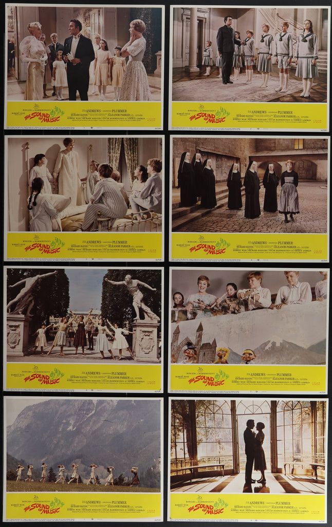 The Sound of Music Lobby Card Set (8-11x14) Original Vintage Movie Poster