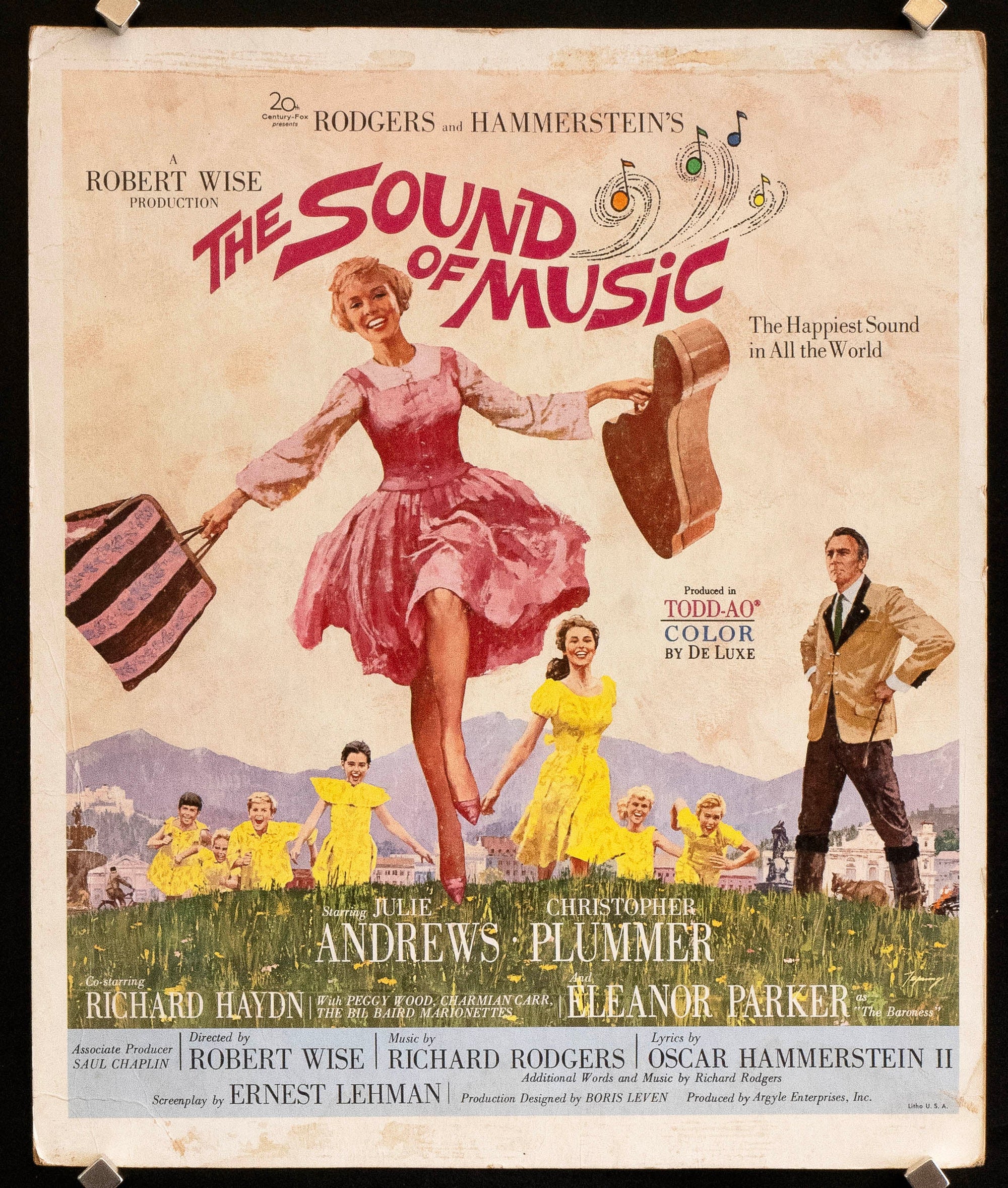 The Sound of Music Original Vintage Movie Poster