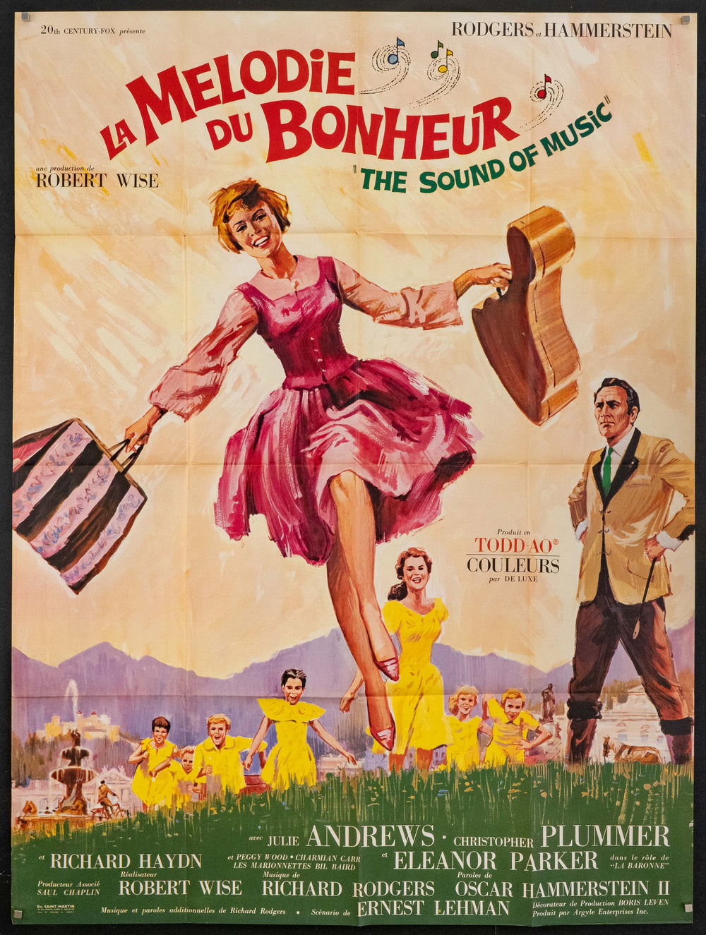 The Sound of Music Original Vintage Movie Poster