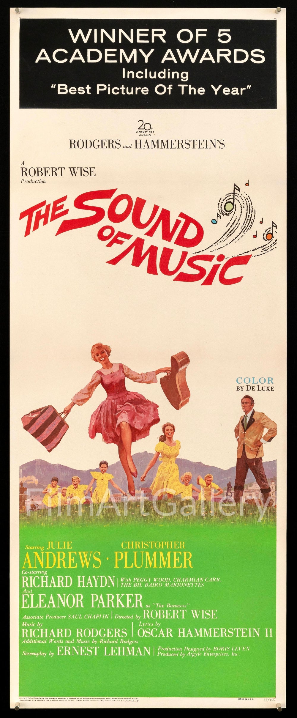 The Sound of Music Original Vintage Movie Poster