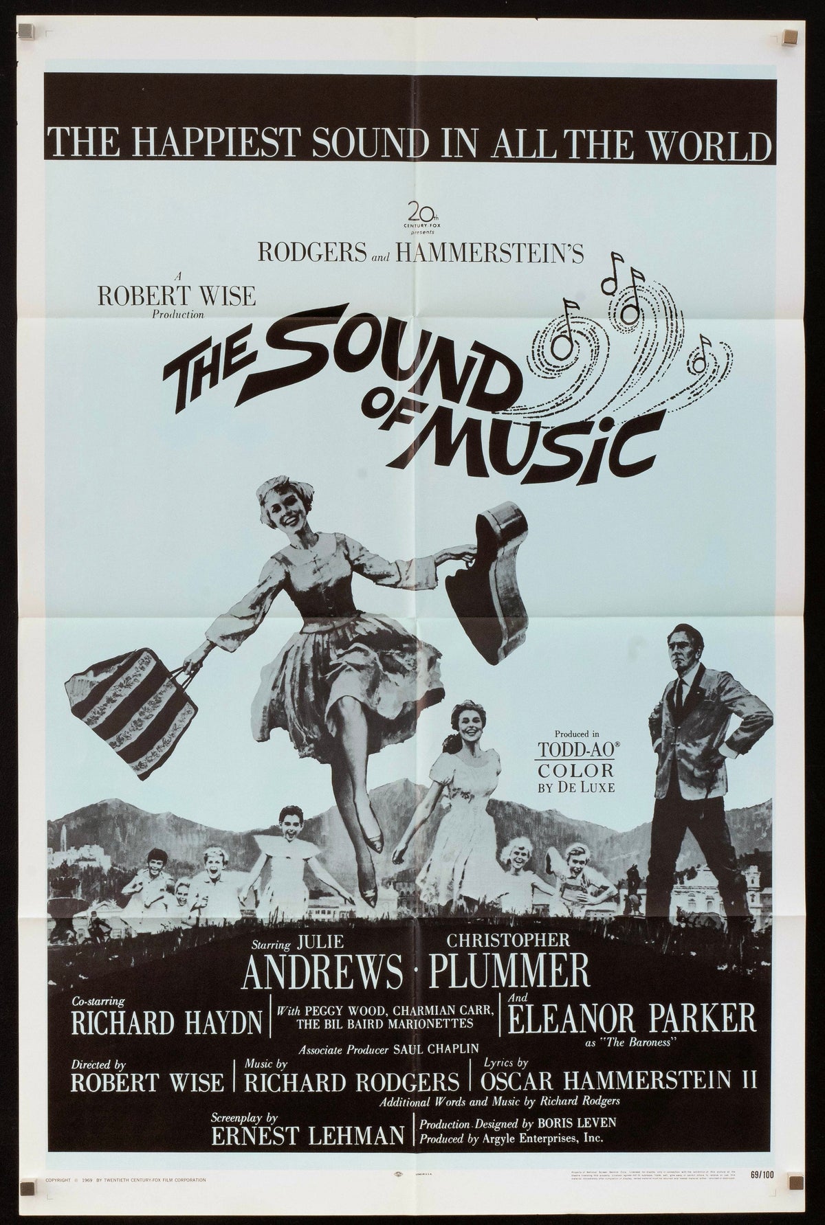 The Sound of Music Original Vintage Movie Poster