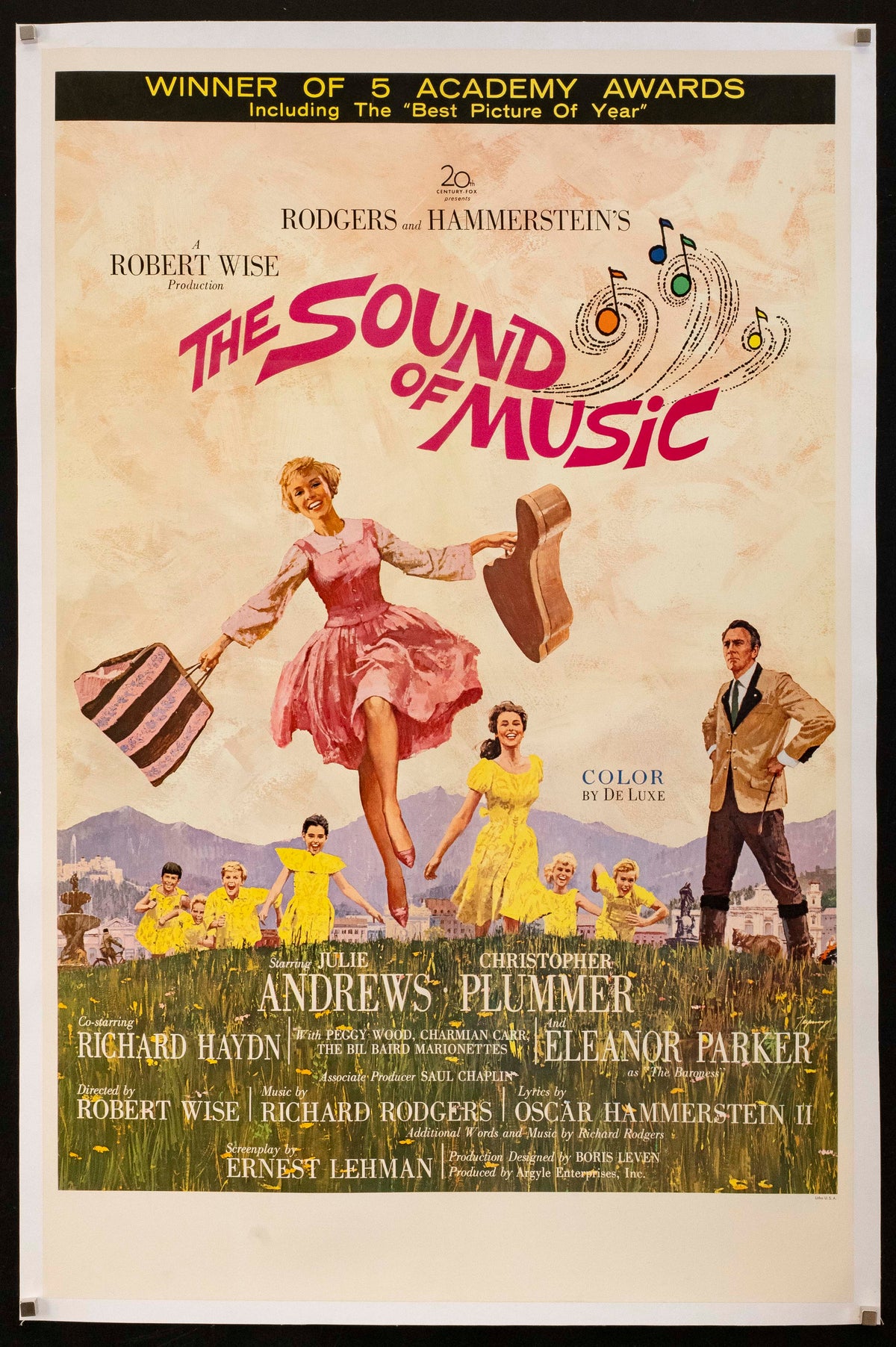 The Sound of Music Original Vintage Movie Poster