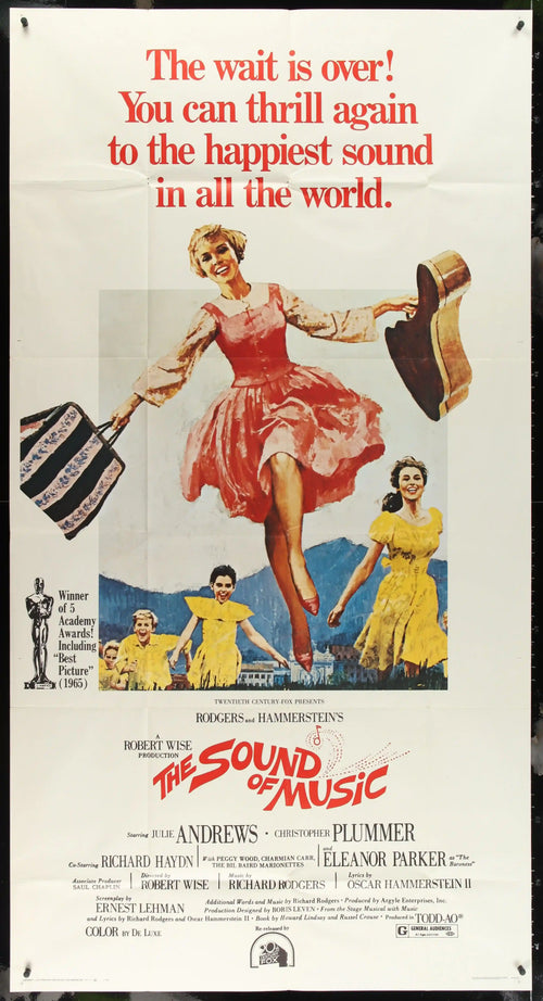 The Sound of Music Original Vintage Movie Poster