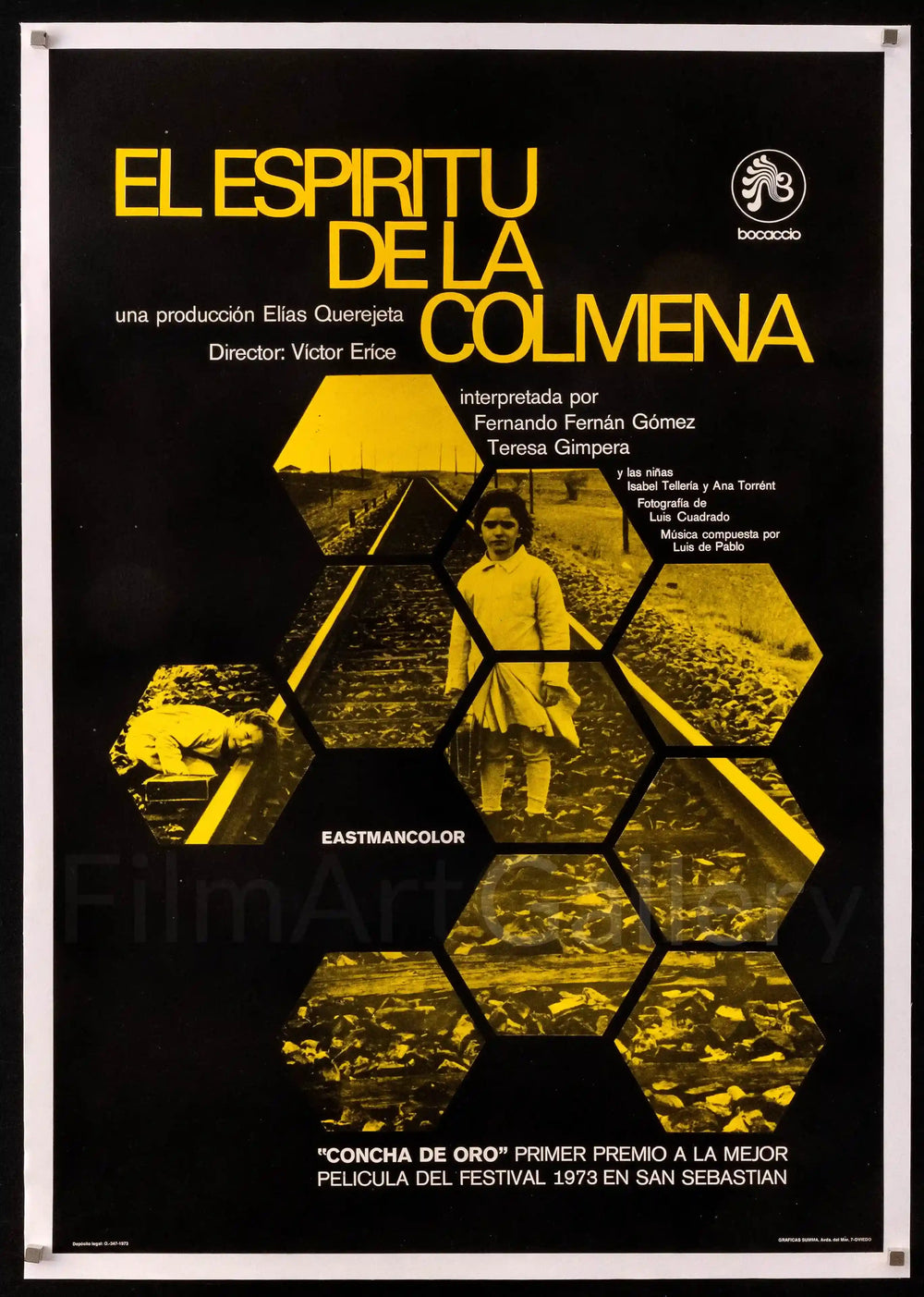 The Spirit of the Beehive Original Vintage Movie Poster