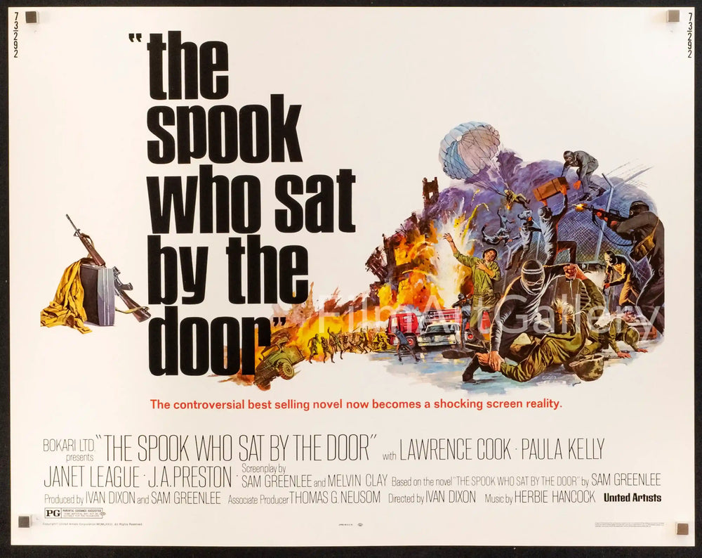 The Spook Who Sat by the Door Original Vintage Movie Poster