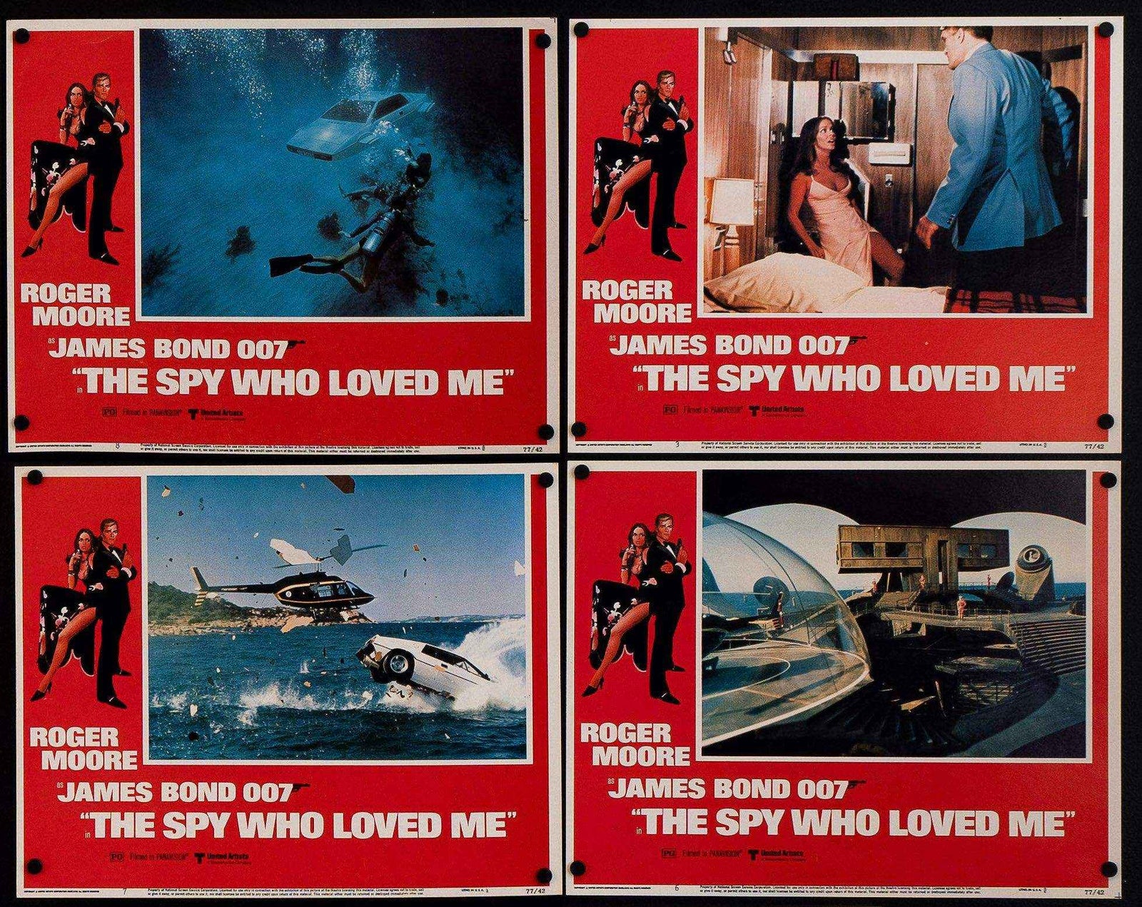 The Spy Who Loved Me Original Vintage Movie Poster