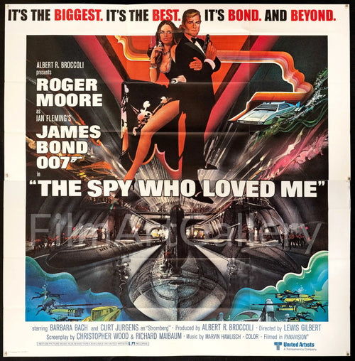 The Spy Who Loved Me Original Vintage Movie Poster