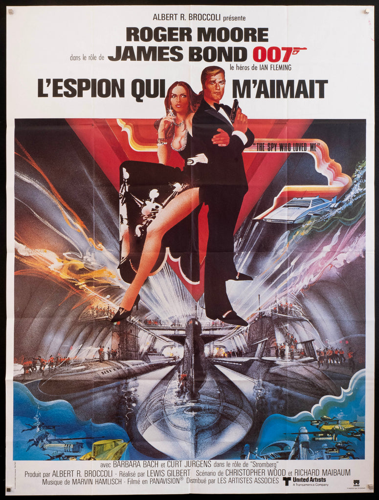 The Spy Who Loved Me Original Vintage Movie Poster