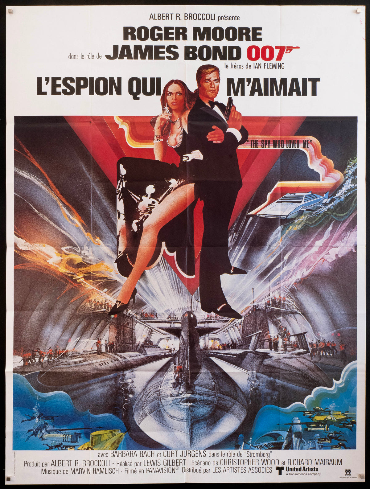 The Spy Who Loved Me Original Vintage Movie Poster
