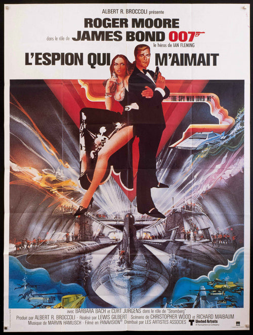 The Spy Who Loved Me Original Vintage Movie Poster
