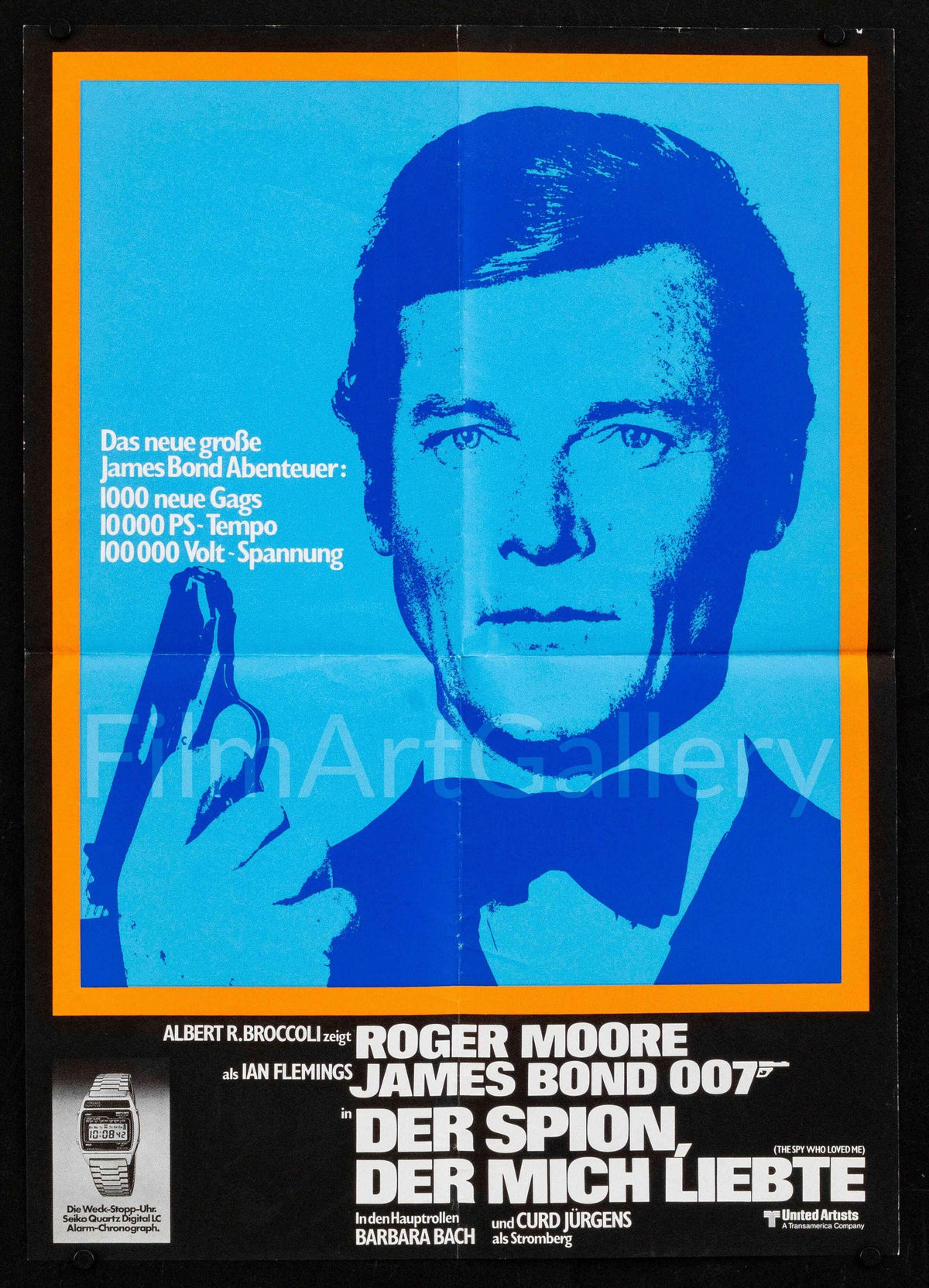 The Spy Who Loved Me Original Vintage Movie Poster