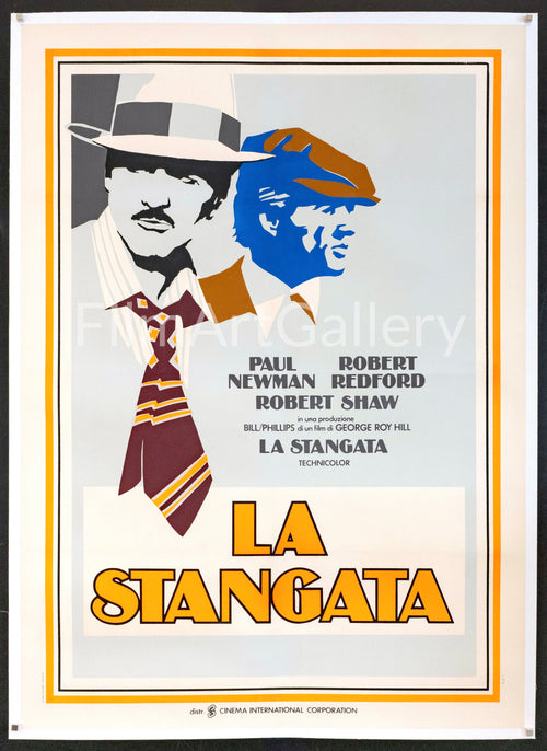 The Sting Original Vintage Movie Poster