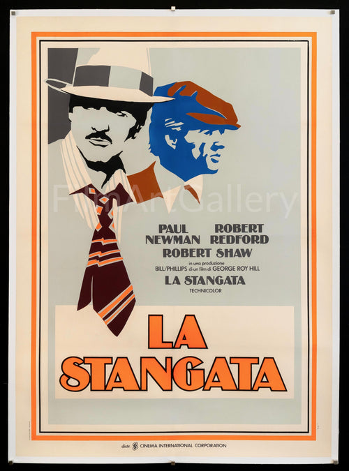 The Sting Original Vintage Movie Poster