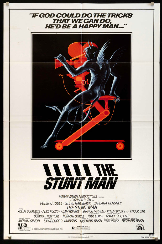 The Stunt Man Original Vintage Movie Poster