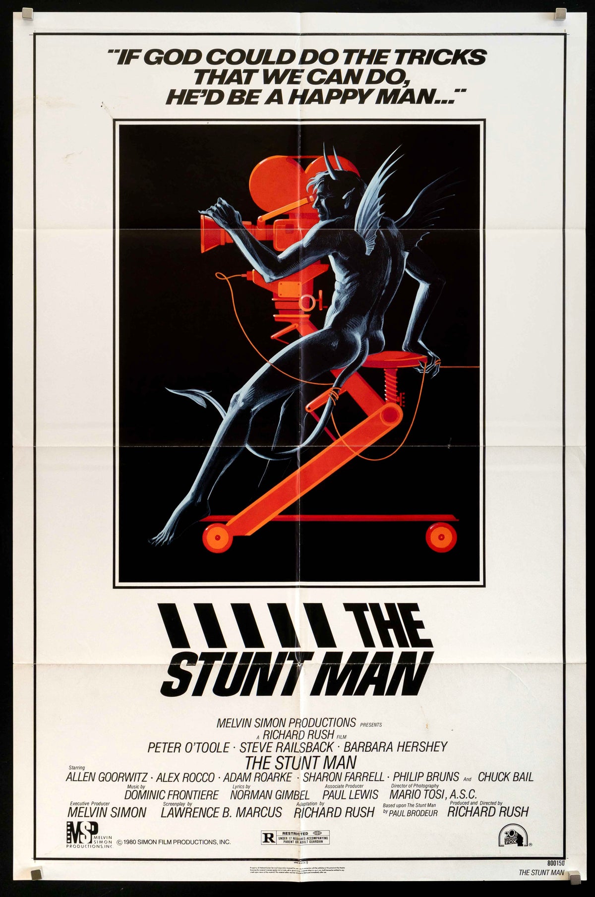 The Stunt Man Original Vintage Movie Poster