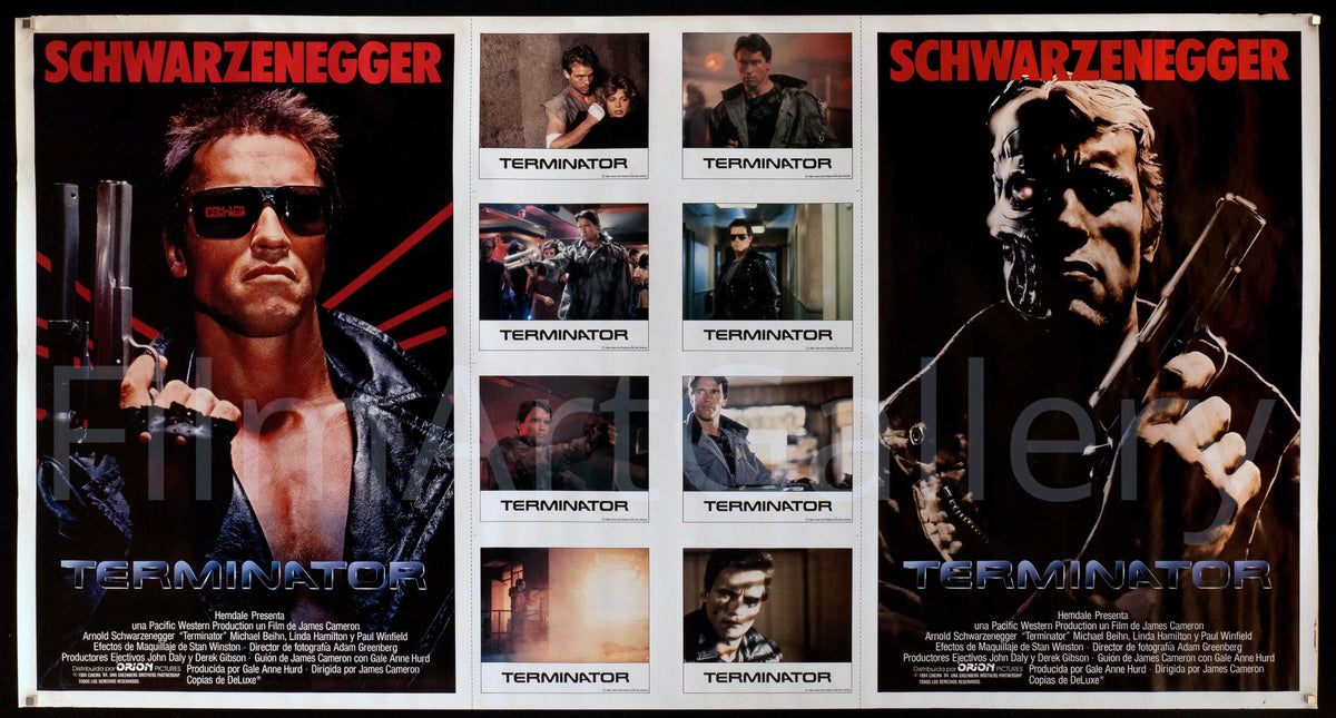 The Terminator 1-Stop (41x76) Original Vintage Movie Poster