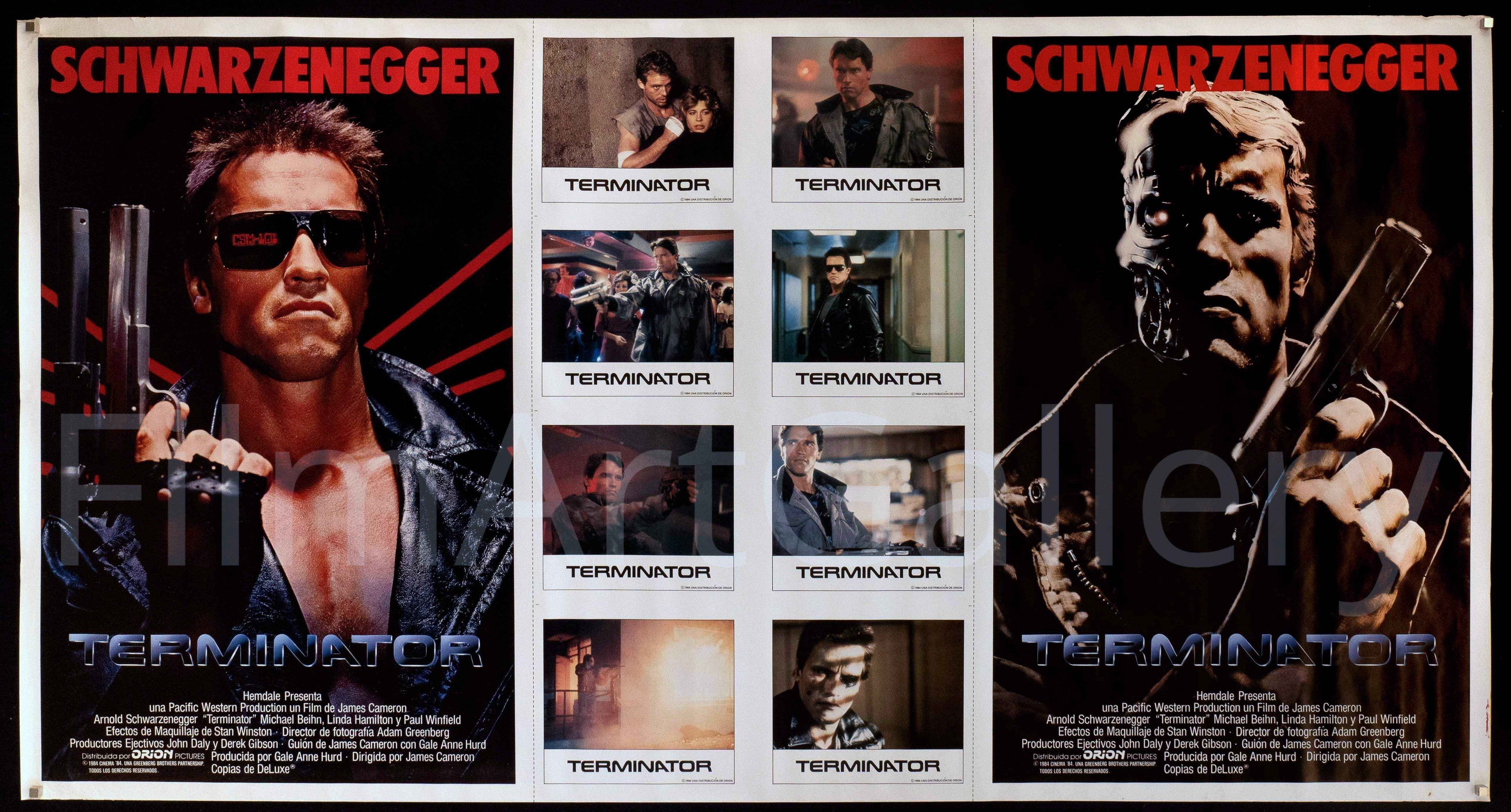 The Terminator Movie Poster 1984 1 Sheet (27x41)