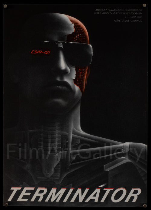 The Terminator Original Vintage Movie Poster