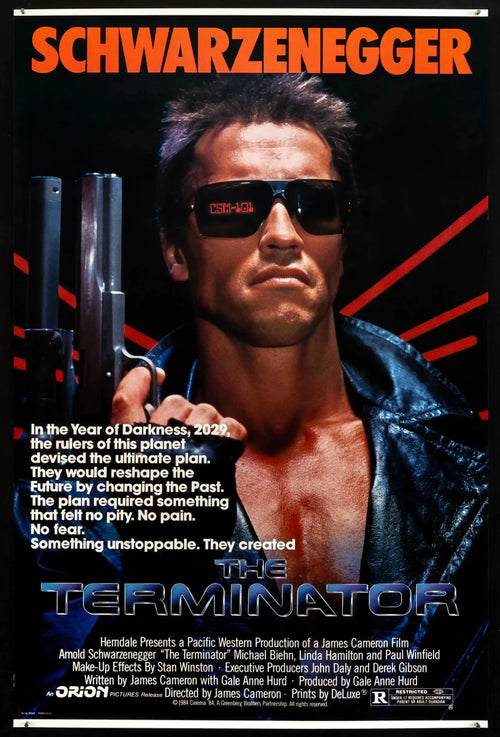 The Terminator Original Vintage Movie Poster