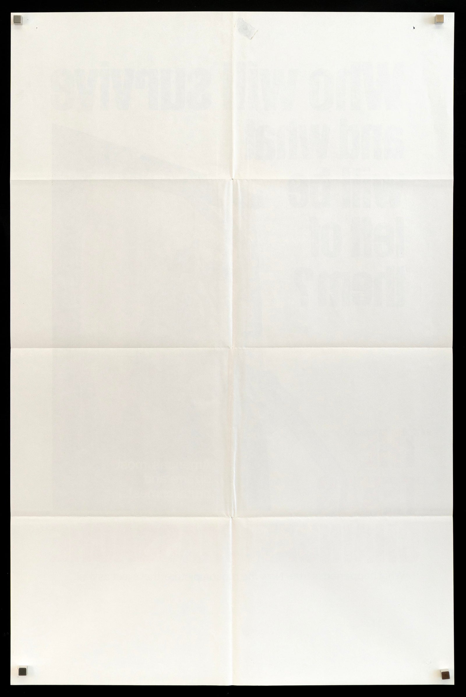 The Texas Chainsaw Massacre Original Vintage Movie Poster