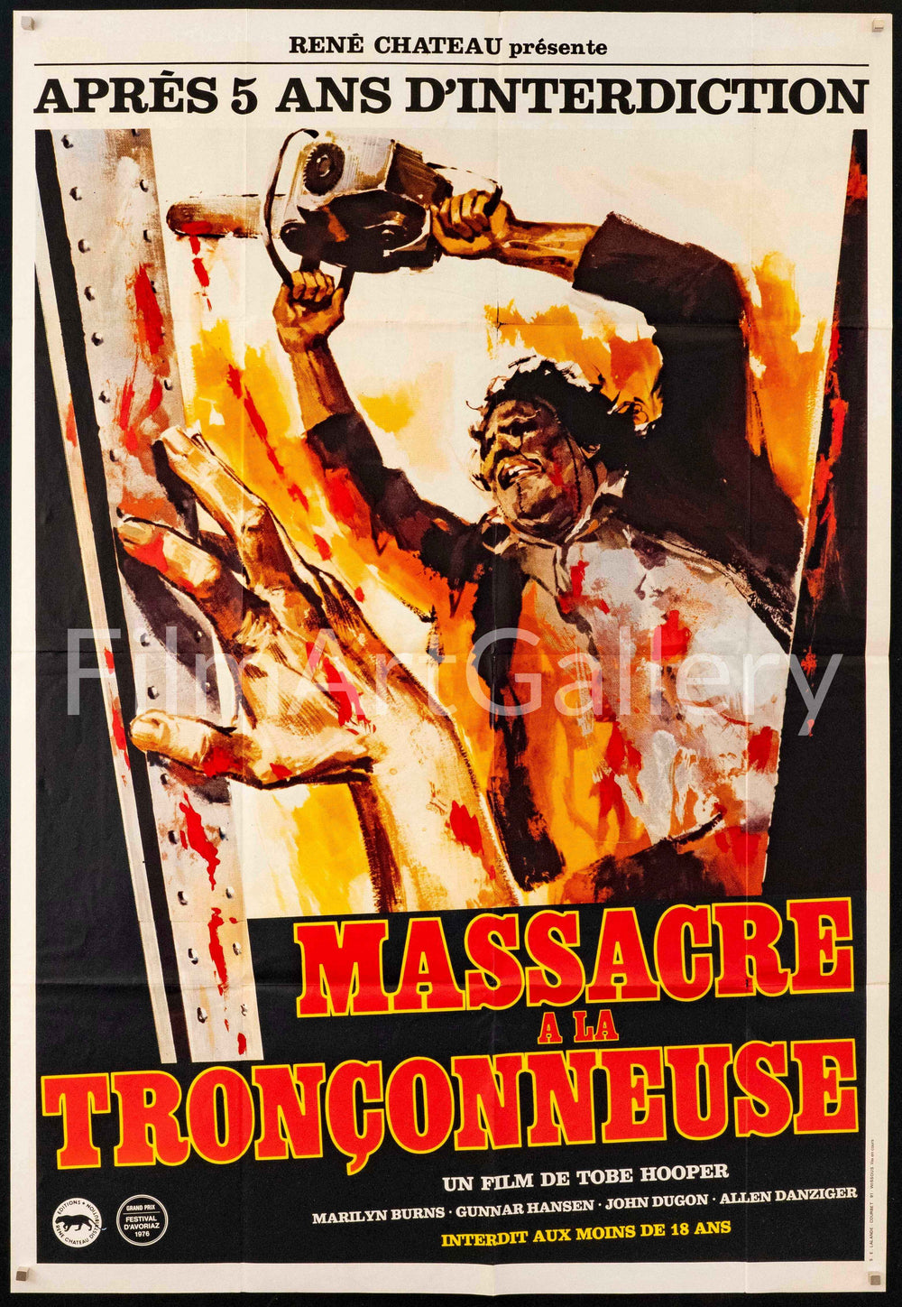 The Texas Chainsaw Massacre Original Vintage Movie Poster