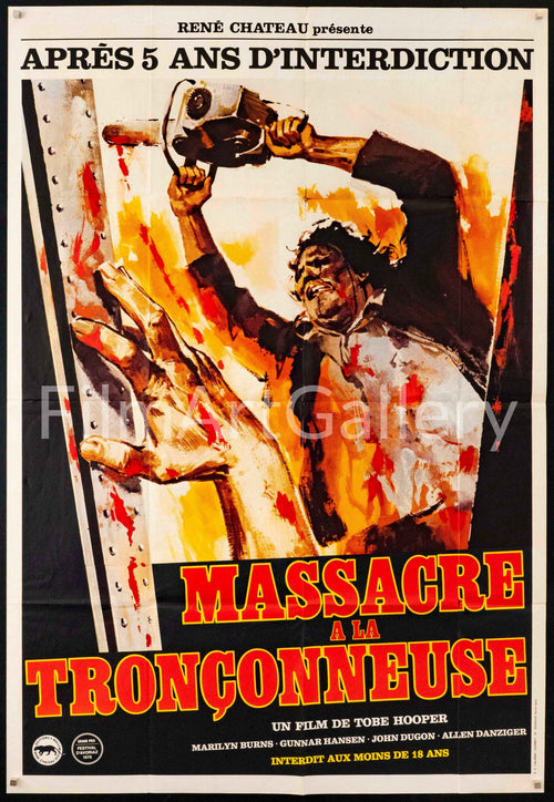 The Texas Chainsaw Massacre Original Vintage Movie Poster