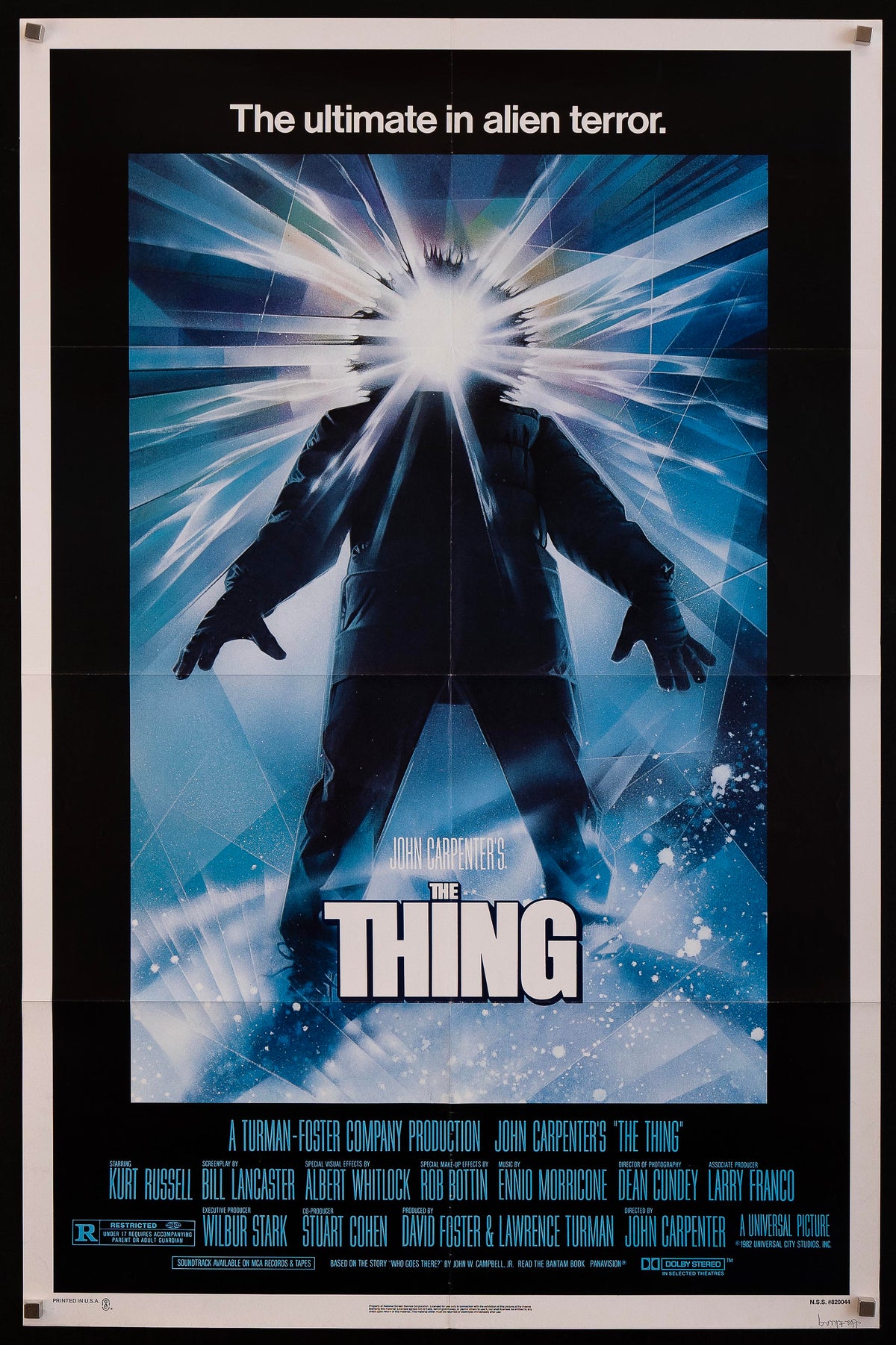 The Thing 1 Sheet (27x41) Original Vintage Movie Poster
