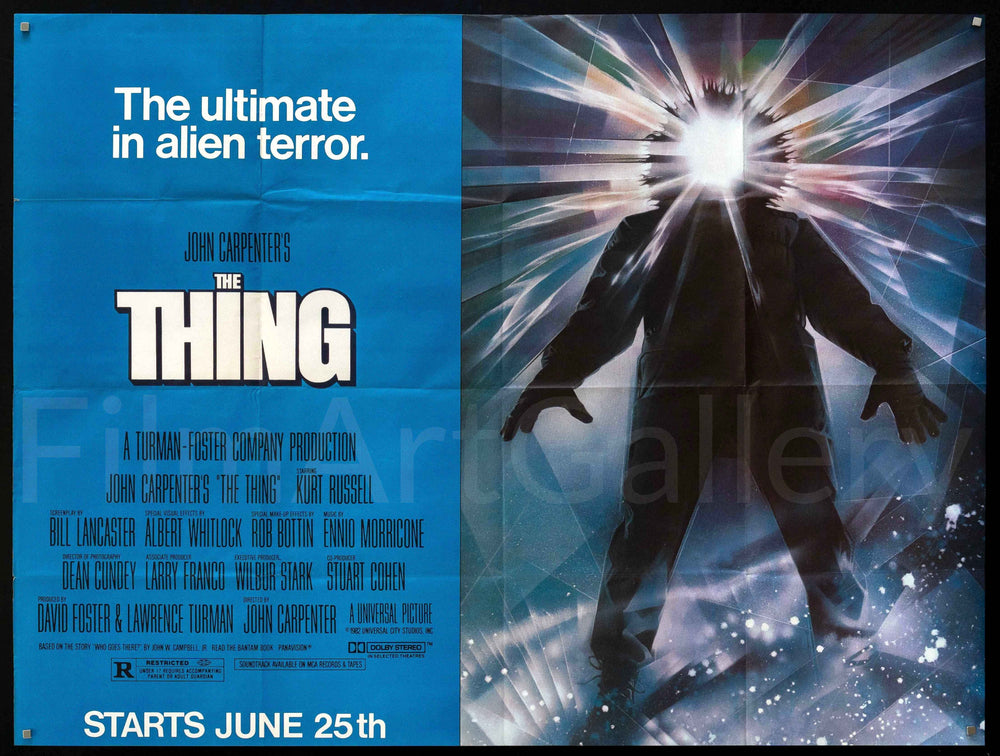 The Thing Original Vintage Movie Poster
