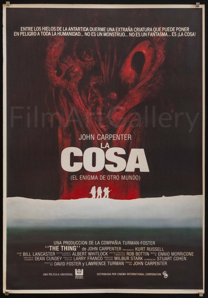 The Thing Original Vintage Movie Poster