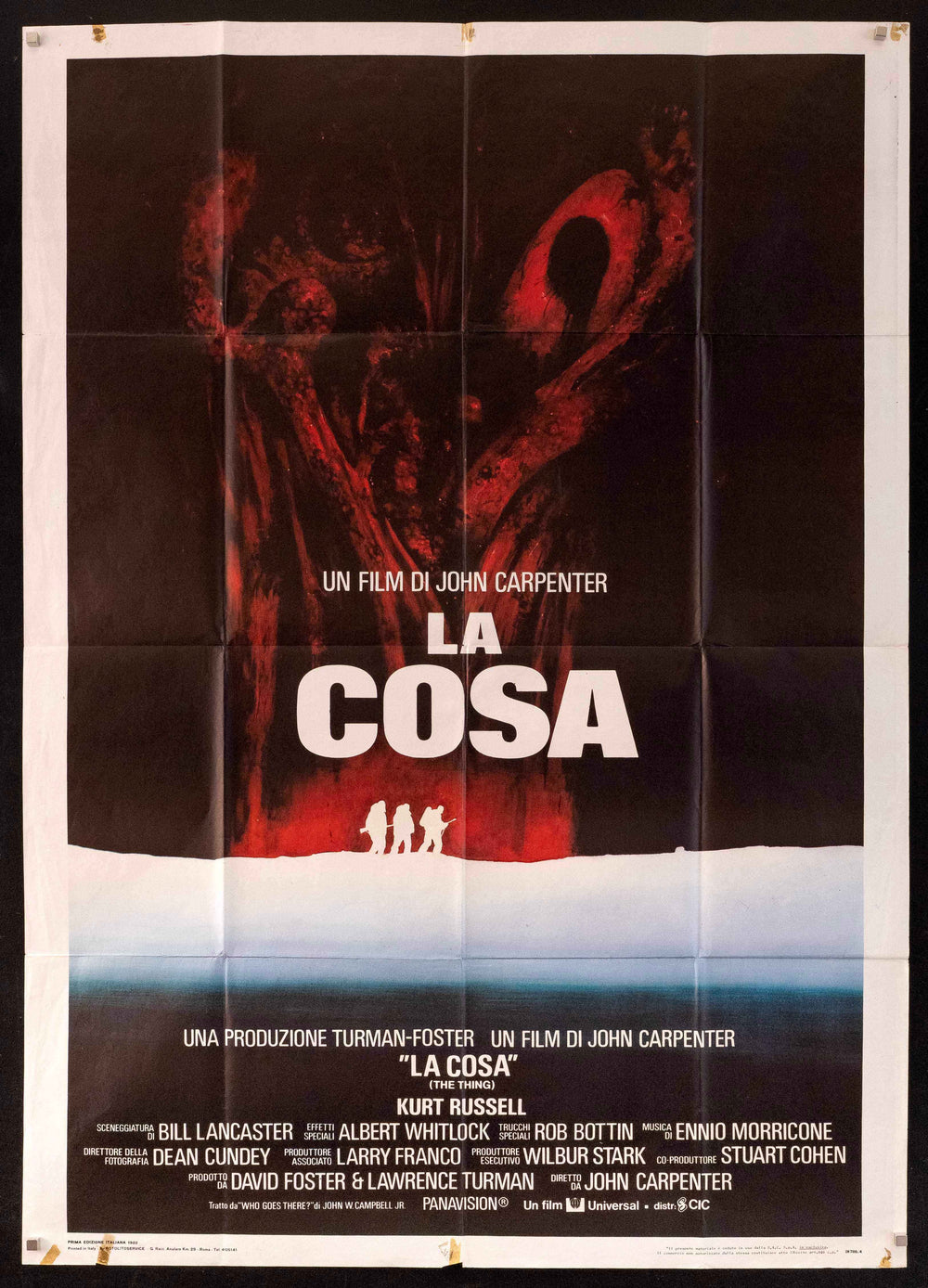 The Thing Original Vintage Movie Poster