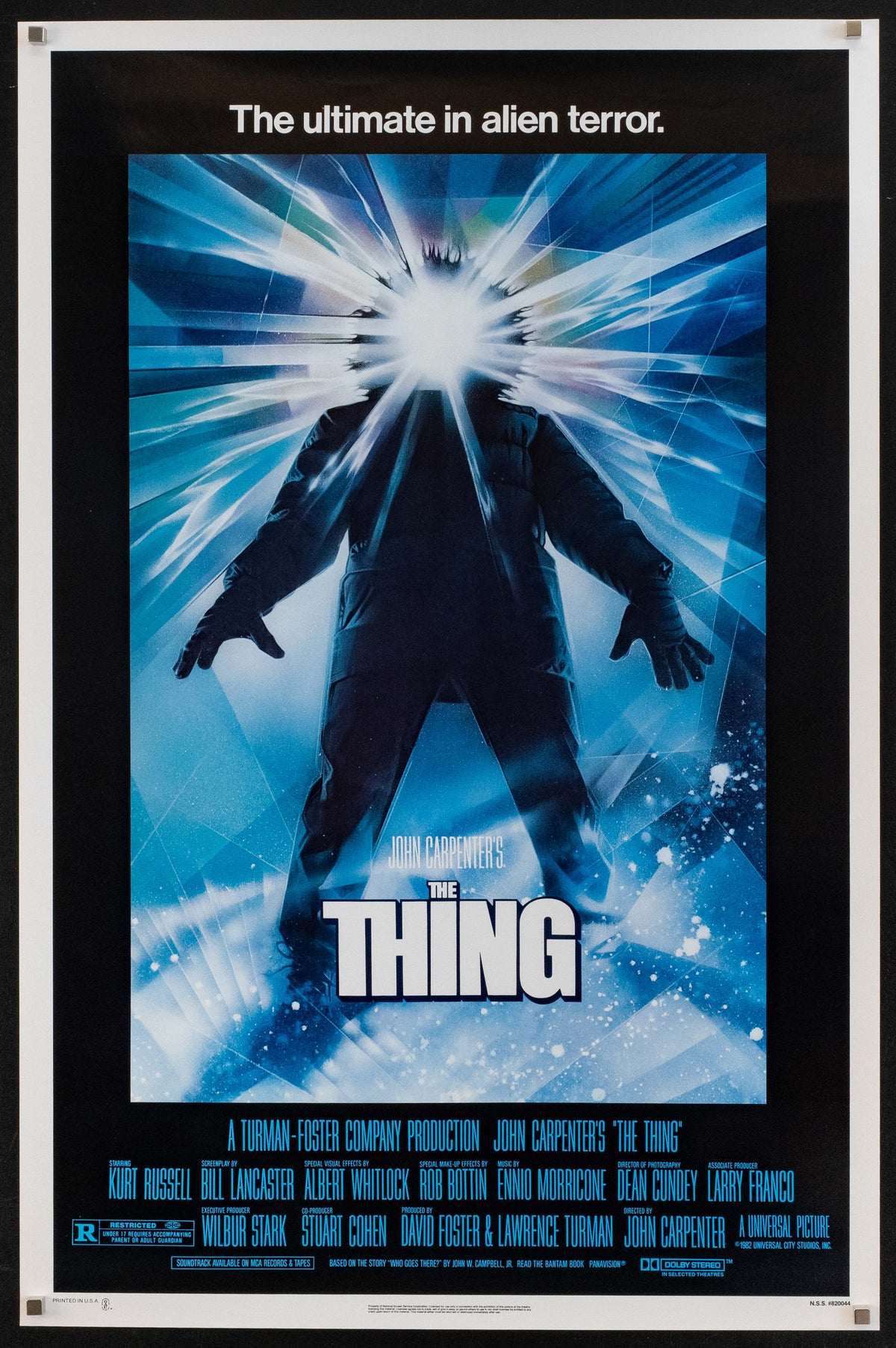 The Thing Original Vintage Movie Poster