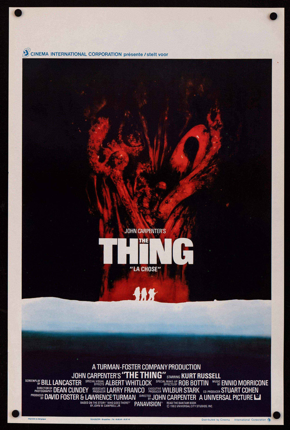 The Thing Original Vintage Movie Poster