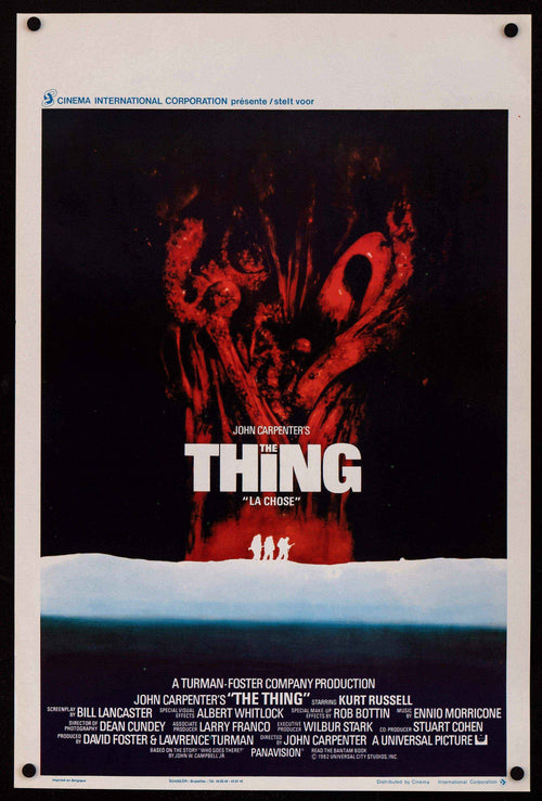 The Thing Original Vintage Movie Poster