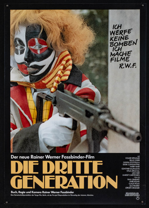 The Third Generation Original Vintage Movie Poster
