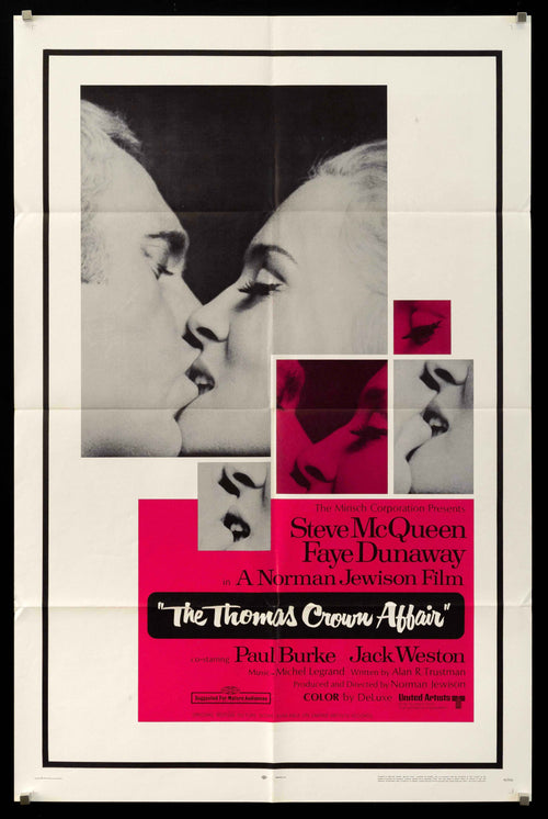 The Thomas Crown Affair Original Vintage Movie Poster