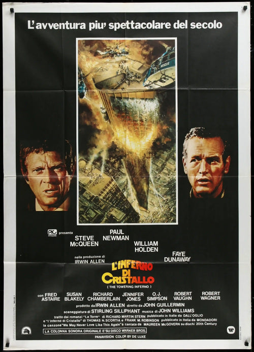 The Towering Inferno Original Vintage Movie Poster